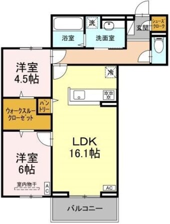 アルモ　ギオーネの物件間取画像